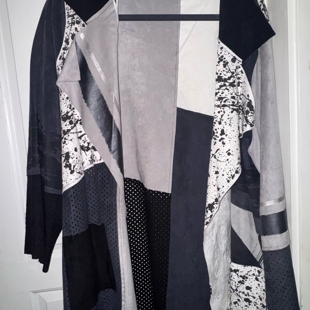 Stylish Patchwork Kimono - image 1